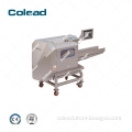 Flat belt vegetable cutter Shred cut into sections